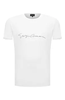 Футболка из вискозы Giorgio Armani