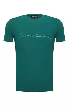 Футболка из вискозы Giorgio Armani