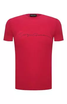 Футболка из вискозы Giorgio Armani