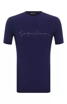 Футболка из вискозы Giorgio Armani