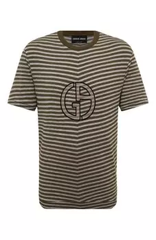 Футболка из вискозы Giorgio Armani