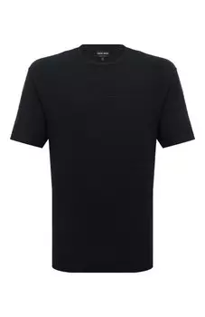 Футболка из вискозы и кашемира Giorgio Armani