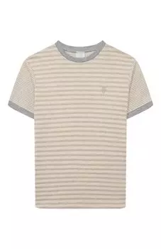 Футболка из вискозы и льна Eleventy