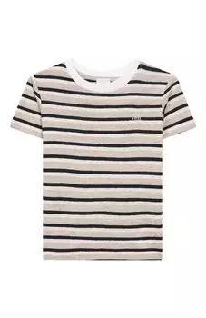 Футболка из вискозы и льна Eleventy