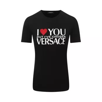 Футболка из вискозы Versace