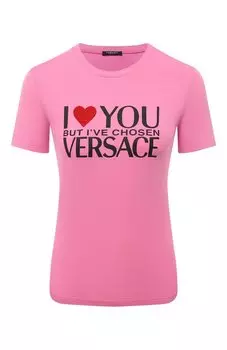 Футболка из вискозы Versace