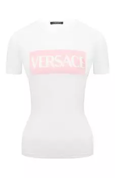 Футболка из вискозы Versace