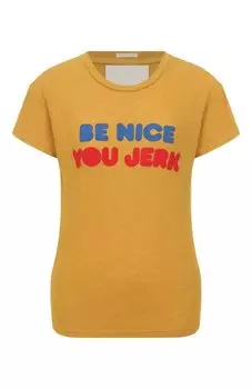 Футболка изо льна и хлопка Mother