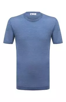 Футболка изо льна и шелка Il Borgo Cashmere