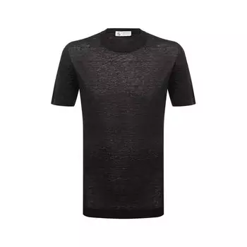 Футболка изо льна и шелка Il Borgo Cashmere