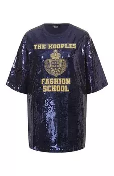 Футболка с отделкой пайетками The Kooples