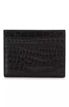 Футляр для кредитных карт из кожи аллигатора Zegna