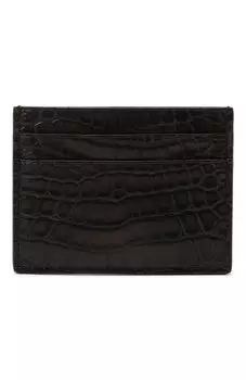 Футляр для кредитных карт из кожи аллигатора Zegna