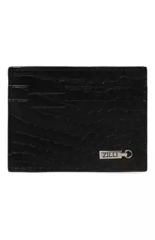 Футляр для кредитных карт из кожи аллигатора Zilli