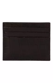 Футляр для кредитных карт из кожи аллигатора Prada