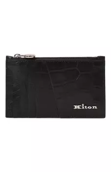 Футляр для кредитных карт из кожи аллигатора Kiton