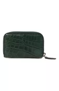 Футляр для кредитных карт из кожи крокодила Gucci