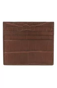 Футляр для кредитных карт из кожи крокодила Rubeus Milano