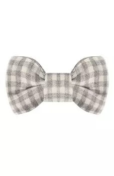 Галстук-бабочка изо льна Il Gufo