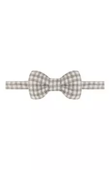 Галстук-бабочка изо льна Il Gufo