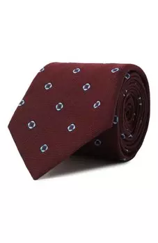Галстук из кашемира и шелка Canali