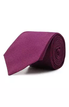 Галстук из шелка и хлопка Kiton