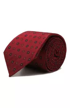 Галстук из шелка и хлопка Van Laack