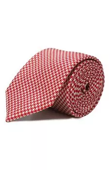 Галстук из шелка и хлопка Van Laack