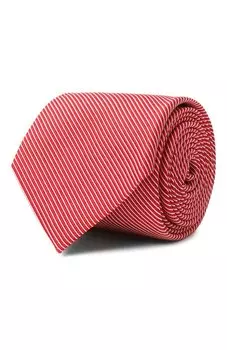 Галстук из шелка и хлопка Van Laack