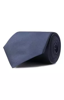 Галстук из шелка и кашемира Canali