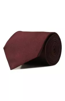 Галстук из шелка и кашемира Canali