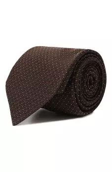 Галстук из шелка и шерсти Kiton