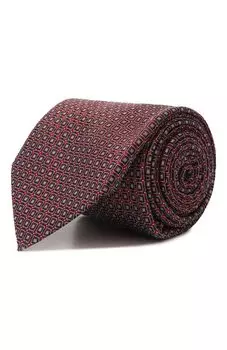 Галстук из шелка и шерсти Kiton