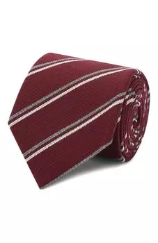 Галстук из смеси шерсти и шелка Brioni