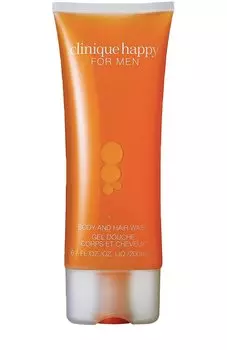 Гель для душа для тела и волос Happy для мужчин (200ml) Clinique