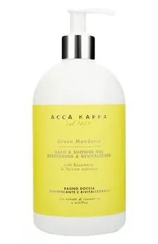 Гель для душа и ванны Green Mandarin (500ml) Acca Kappa