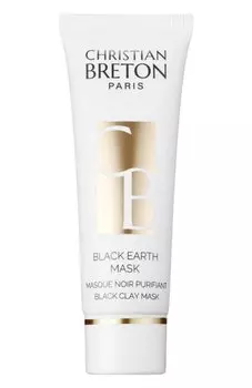 Глубоко очищающая маска с черной глиной (50ml) Christian Breton