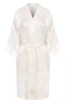 Халат из вискозы и шелка Lise Charmel
