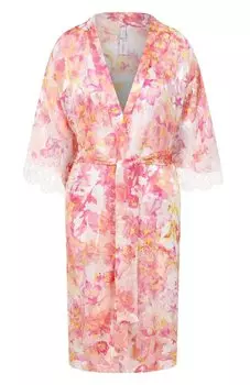 Халат из вискозы и шелка Lise Charmel