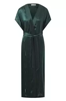 Халат из вискозы и шелка Luna Di Seta