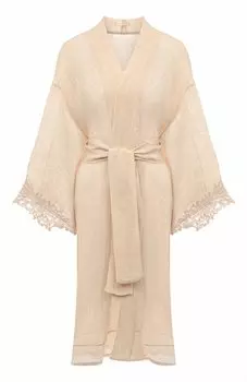 Халат изо льна и вискозы Maurizio