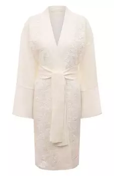 Халат изо льна и вискозы Maurizio