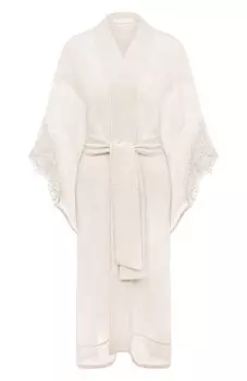 Халат изо льна и вискозы Maurizio