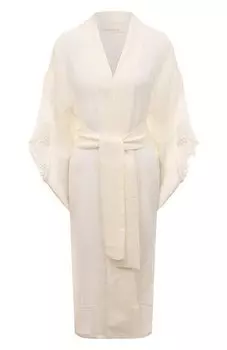 Халат изо льна и вискозы Maurizio