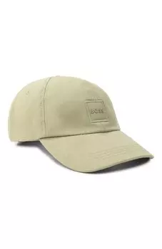 Хлопковая бейсболка BOSS Orange