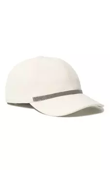 Хлопковая бейсболка Brunello Cucinelli