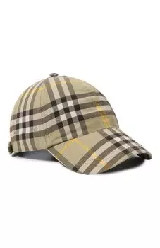 Хлопковая бейсболка Burberry