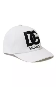 Хлопковая бейсболка Dolce & Gabbana