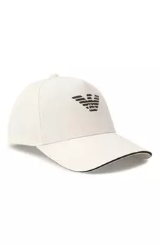 Хлопковая бейсболка Emporio Armani
