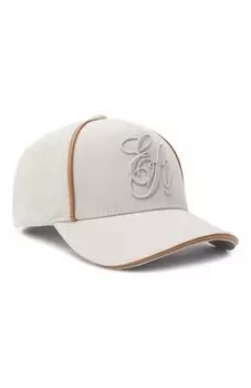 Хлопковая бейсболка Emporio Armani